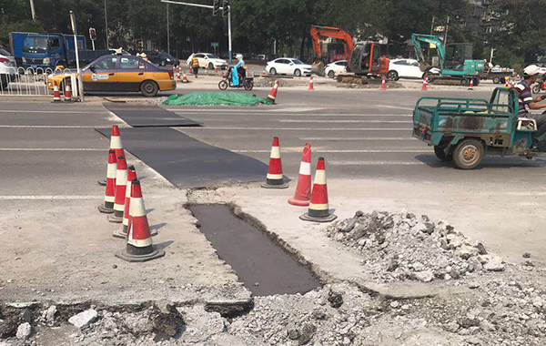 龍澤路與北新道等7個(gè)交叉口改造工程